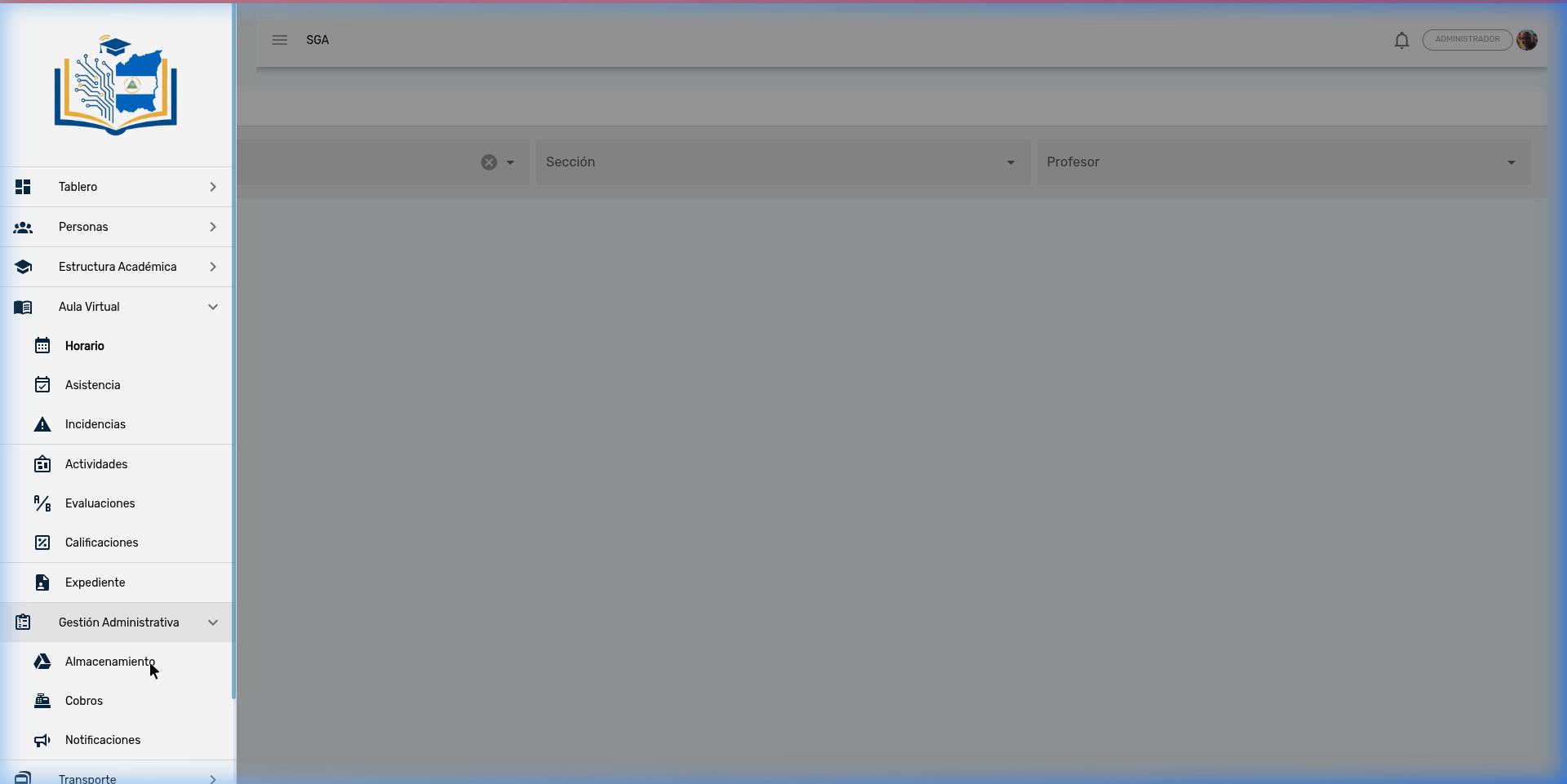 Gestión Administrativa y Transporte